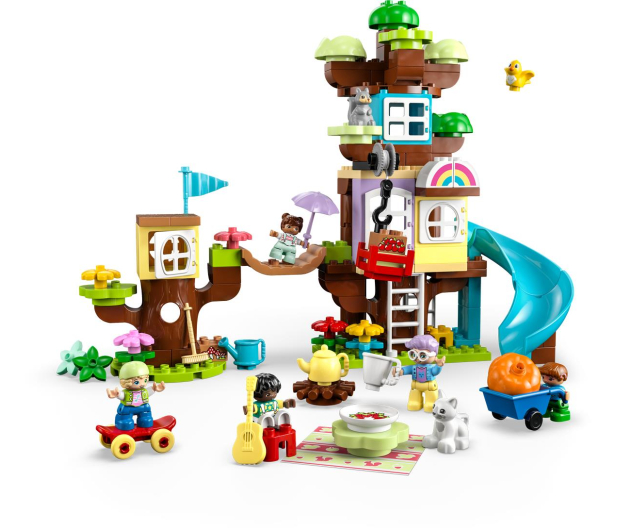 LEGO DUPLO 10993 Domek na drzewie 3 w 1 - 1091436 - zdjęcie 8